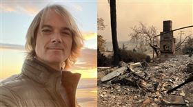 洛杉磯大火，塞巴斯蒂安哈里森（Sebastian Harrison）。（圖／翻攝自IG）