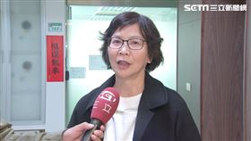 ▲前台中市府顧問蔡壁如受訪談民眾黨黨主席補選