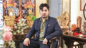 ▲阿谷老師擅長通靈。（圖／秦芸殿提供）