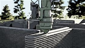 3D列印建築技術以快速、可持續且高效的特性重塑建築行業，雖面臨挑戰，但具備革命性潛力與廣泛應用前景。（圖／永續新聞網）