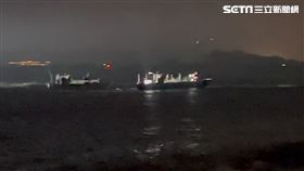 ▲金門縣烈嶼沙溪堡附近海域出現中國漁船。（圖／翻攝畫面）