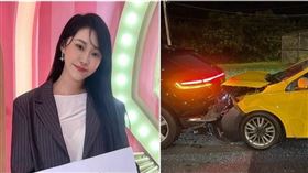 女星出車禍！遭未減速狠撞　事故照超驚悚