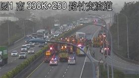 貨車,車禍,客運,高雄,國道,路竹,高科,交流道,國道一號