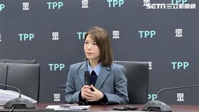 ▲民眾黨團主任陳智菡受訪（圖／記者詹宜庭攝影）