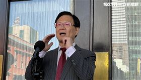 ▲民眾黨立委張啟楷受訪（圖／記者高逸帆攝影）