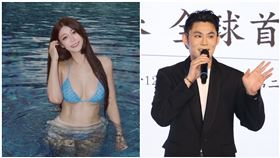 陳奕、紀曦晨。（圖／記者鄭孟晃攝影、翻攝自IG）