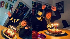 伍佰擺出多種活潑的姿勢。（圖／翻攝自臉書）