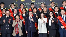 行政院長卓榮泰今(14)日出席「113年鳳凰獎楷模表揚典禮」。（圖／行政院提供)