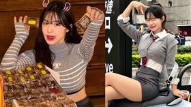 職棒味全龍隊「小龍女」隊員李多慧。（圖／翻攝自le_dahye IG）