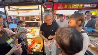 黃仁勳曾親口曝要吃美食　夜市盼迎AI教父