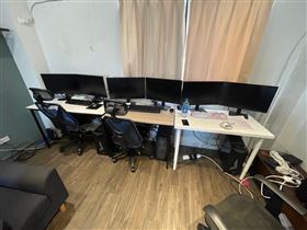 ▲調查局「截流專案」單日查獲6處詐騙集團機房、水房。（圖／翻攝畫面）
