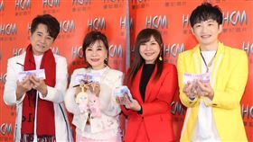 龍千玉與林琇琪、葉諾帆、柯俊傑逛年貨大街（圖／記者鄭孟晃攝影）