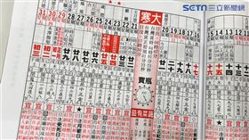 農民曆,2025,農曆春節,新年。（圖／記者彭淇昀攝影）