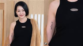 小S新刺青「MDELA」是一家五口英文名的首個字母。（圖／翻攝自IG）