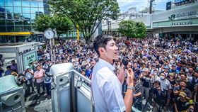 ▲日本42歲廣島縣安藝高田前市長石丸伸二，去年首度參選東京都知事選舉就引發「石丸現象」。（圖／翻攝自X平台@shinji_ishimaru）