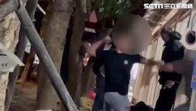 6名印尼籍男子在台北車站喝酒賞月時發生大亂鬥。（圖／翻攝畫面）