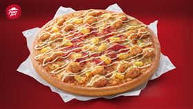 必勝客外帶夏威夷、BBQ黃金嫩雞和義式迷迭香雞腿等8款大比薩，只要199元