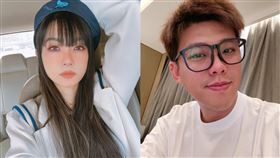 謝金燕、葛斯齊。（圖／翻攝自謝金燕、葛斯齊臉書）