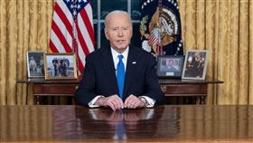 美國總統拜登今日發表告別演說。▲（圖／翻攝自白宮臉書）