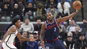 ▲洛杉磯快艇球星雷納德（Kawhi Leonard）。（圖／美聯社／達志影像）