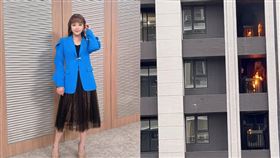 賴慧如驚傳住家陷火海。（圖／翻攝自賴慧如IG）