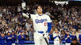 ▲大谷翔平捐贈50萬美金，協助洛杉磯野火救災。（圖／美聯社／達志影像）