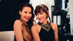 李玟與二姐李思林感情相當好。（圖／翻攝自李思林臉書）