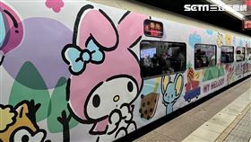 環島之星,三麗鷗,美樂蒂,台鐵(記者賴俊佑攝影)