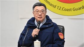 卓榮泰慰勉「海洋委員會海巡署金門地區同仁」（圖／行政院提供）