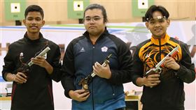 ▲金利偉華在空氣手槍10公尺賽事奪下4金。（圖/射擊協會提供）