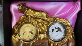 南投紫南宮元旦舉行首波虎年錢母方送活動。（圖／翻攝紫南宮臉書）