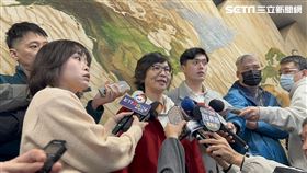 ▲蔡壁如當選中央委員會後受訪（圖／記者詹宜庭攝影）