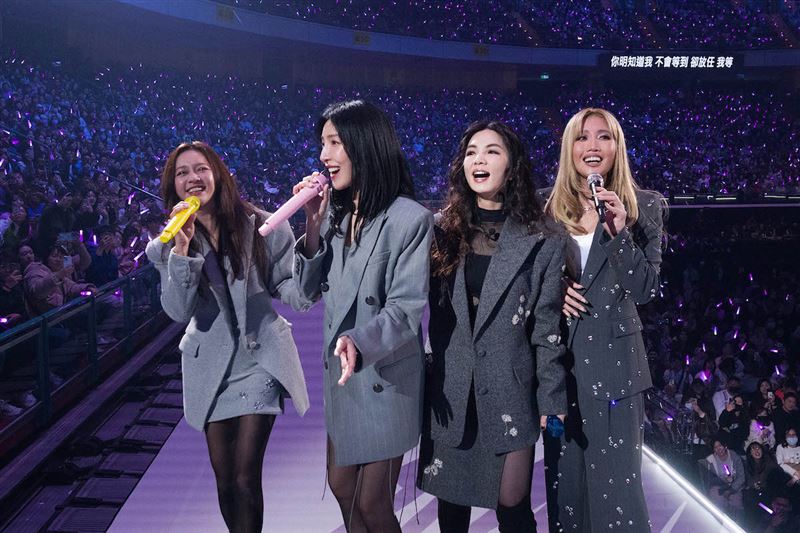 A-Lin、楊謹華、Ella陳嘉樺和陳意涵（圖／众悅娛樂提供）