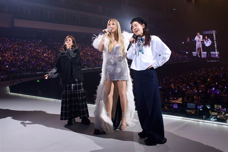  A-Lin演唱會day3，蕭煌奇、江美琪、彭佳慧（圖／众悅娛樂提供）
