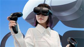 宏達電XR新品亮相 今年將推商用企業版宏達電預告，VIVE XR Elite將於2023年推出商用企業版。（HTC提供）中央社記者江明晏傳真  112年1月6日