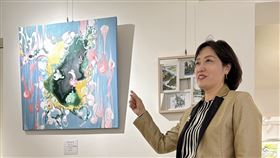 香山,畫展,黃玉梅,乾坤宮