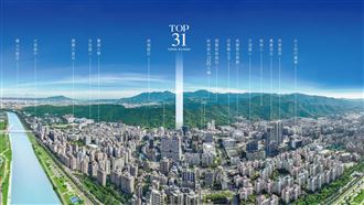 大直新案「TOP 31」引領區域房市熱潮