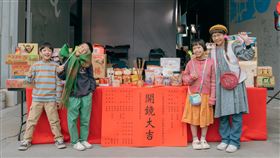 謝以樂(左起)、鄒暟澐、斯拉、胖球、斯拉因《什麼都沒有雜貨店》系列劇集擁有高人氣。（圖／小公視提供）