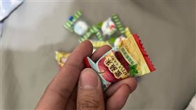  最雷年貨大街，天津路，買龍年紅包、糖果過期一年　台中市府要開罰（圖／翻攝自Threads）