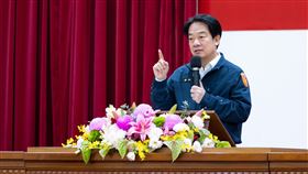 賴清德總統今（20）日出席「警政署114年第1次署務會報」。（圖／總統府提供)