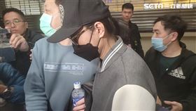 ▲李威3度被北檢約談。和妻子皆為證人身份，訊後請回。（圖／記者楊佩琪攝）