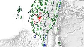 地震,氣象局。（圖／翻攝自氣象局）