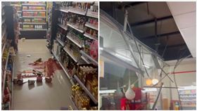 中埔,嘉義,地震,7-11（圖／翻攝自記者爆料網）
