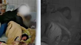 地震時，印尼籍看護下意識用肉身護嬤，畫面惹哭全網。（圖／翻攝自Threads：jessie.1006）