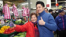 蔣萬安巡視果菜市場（圖／北市府提供）