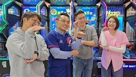 國民黨立委PK投籃機。(圖/洪孟楷辦公室提供)