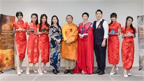 雪歌仁波切、宋羽葤、張家瑋出席《雪歌有約》記者會。（圖／沐陽文化提供）