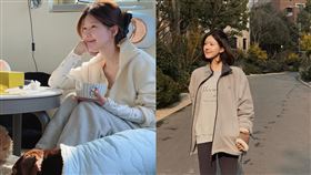 趙露思「下地走路照」12小時破百萬讚。（圖／翻攝自趙露思IG）