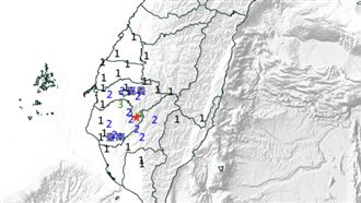 超晃！台南深夜有感地震　規模4.3