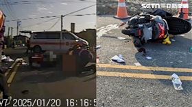 丈夫表示，妻子不久前剛坐完月子，她帶女兒回娘家給外公、外婆看返程卻遇劫。（圖／翻攝畫面）
